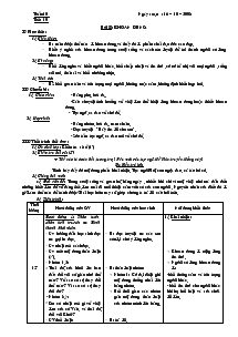 Giáo án Giáo dục công dân 7 - Tiết 8 - Bài 8: Khoan dung