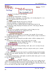 Giáo án Hoạt động ngoài giờ lên lớp lớp 7 - Chủ điểm tháng 10: Chăm ngoan - Học giỏi