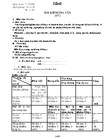 Giáo án Hoạt động ngoài giờ lên lớp lớp 7 - Tiết 41 đến tiết 44