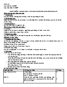 Giáo án Hoạt động ngoài giờ lên lớp lớp 7 - Trường THCS Trần Phú - Chủ điểm 1: Giao lưu văn nghệ mừng Đảng mừng xuân