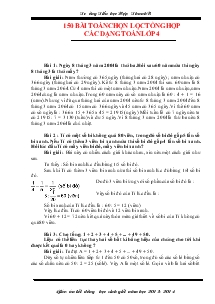 150 bài Toán chọn lọc tổng hợp các dạng Toán lớp 4