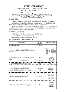 Bài dạy Thể dục 2 bài 24: Đi thường theo nhịp, ôn bài thể dục phát triển chung, Trò chơi “Nhóm ba, nhóm bảy”