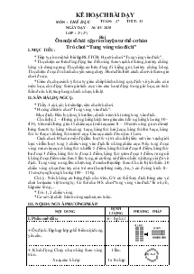 Bài dạy Thể dục 2 bài 53: Ôn một số bài tập rèn luyện tư thế cơ bản, Trò chơi “Tung vòng vào đích”