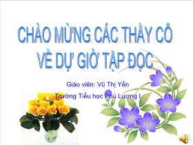 Bài giảng khối 4 - Rất nhiều mặt trăng