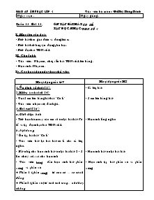 Giáo án Âm nhạc 4 - Bìa 13: Ôn tập bài hát cò lả tập đọc nhạc: TĐN số 4