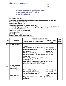 Giáo án Âm nhạc 4 - Ôn tập bài hát: Bạn ơi lắng nghe giới thiệu hình nốt trắng bài tập tiết tấu