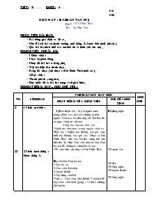 Giáo án Âm nhạc 4 - Tiết 21: Học hát: Bài bàn tay mẹ