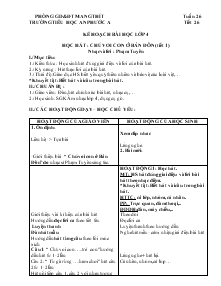 Giáo án Âm nhạc 4 - Tiết 26: Học hát chú voi con ở bản đôn (tiết 1) nhạc và lời: Phạm Tuyên