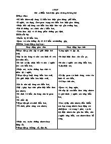 Giáo án An toàn giao thông lớp 4 chuẩn