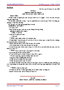 Giáo án (buổi chiều) - Lớp 4 - Trường TH Phan Rí Thành 2 - Tuần 19