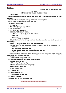 Giáo án (buổi chiều) - Lớp 4 - Trường TH Phan Rí Thành 2 - Tuần 21