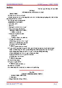 Giáo án (buổi chiều) - Lớp 4 - Trường TH Phan Rí Thành 2 - Tuần 22