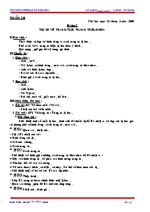 Giáo án (buổi chiều) - Lớp 4 - Trường TH Phan Rí Thành 2 - Tuần 28