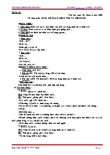 Giáo án (buổi chiều) - Lớp 4 - Trường TH Phan Rí Thành 2 - Tuần 32