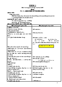 Giáo án các môn khối 4 - Tuần 12