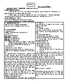 Giáo án các môn khối 4 - Tuần 13