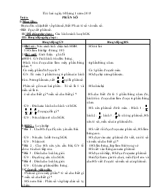 Giáo án các môn khối 4 - Tuần 20