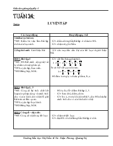 Giáo án các môn khối 4 - Tuần 24