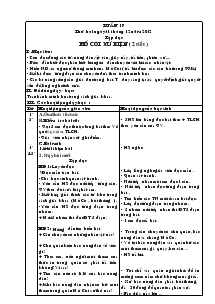 Giáo án Các môn lớp 3 - Tuần 17