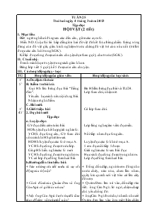 Giáo án Các môn lớp 3 - Tuần 25