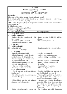 Giáo án Các môn lớp 3 - Tuần 32