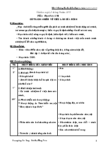 Giáo án các môn lớp 4, 5