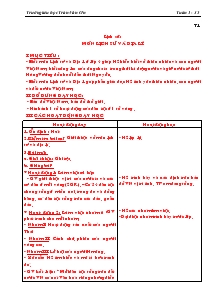 Giáo án các môn lớp 4 (chuẩn kiến thức kĩ năng) - Trường tiểu học Trần Văn Ơn