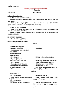 Giáo án các môn lớp 4 (chuẩn kiến thức kĩ năng) - Tuần 11