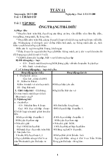 Giáo án các môn lớp 4 (chuẩn kiến thức kĩ năng) - Tuần 11