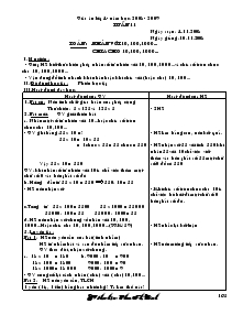 Giáo án Các môn lớp 4 - Năm 2009 - Tuần 11