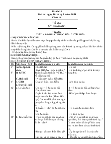 Giáo án Các môn lớp 4 - Tuần 24 năm 2008