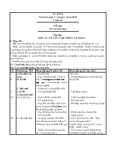 Giáo án Các môn lớp 4 - Tuần 24 năm 2014