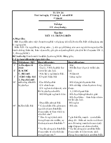 Giáo án Các môn lớp 4 - Tuần 26