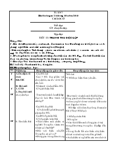 Giáo án Các môn lớp 4 - Tuần 7