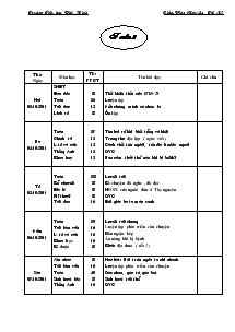 Giáo án các môn lớp 4 - Tuần 8 - Trường Tiểu học Phú Hiệp