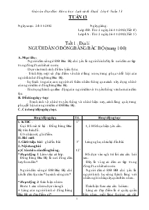 Giáo án Đạo đức - Khoa học - Lịch sử & Địa lí Lớp 4- Tuần 13