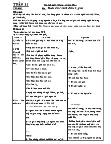 Giáo án dạy lớp 5 tuần 15