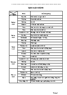 Giáo án giảng dạy các môn khối 4 - Tuần 15