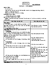 Giáo án giảng dạy các môn khối 4 - Tuần 22