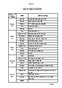 Giáo án giảng dạy các môn khối 4 - Tuần 25