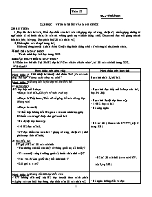 Giáo án giảng dạy các môn khối 4 - Tuần 32