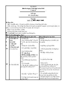 Giáo án giảng dạy các môn lớp 4 - Tuần 23