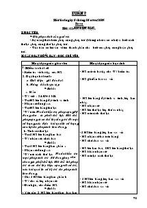 Giáo án giảng dạy các môn lớp 4 - Tuần 7