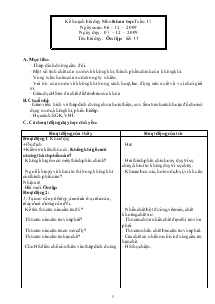 Giáo án Khoa học 4 tiết 33: Ôn tập