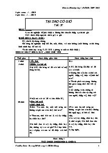 Giáo án Khoa học lớp 4 Kỳ II