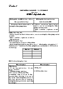 Giáo án Khoa học lớp 4 tiết 1 đến 4