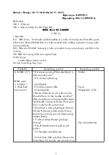 Giáo án Khoa - Sử - Địa - Đạo đức khối 4, 5 tuần 6