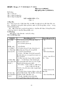 Giáo án Khoa - Sử - Địa - Đạo đức khối 4, 5 tuần 7