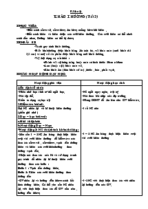 Giáo án Kĩ thuật: Khâu thường (tiết 2)