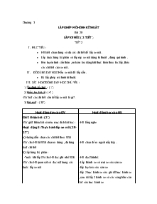 Giáo án Kỹ thuật 4 - Bài 28: Lắp xe nôi (tiết 2)